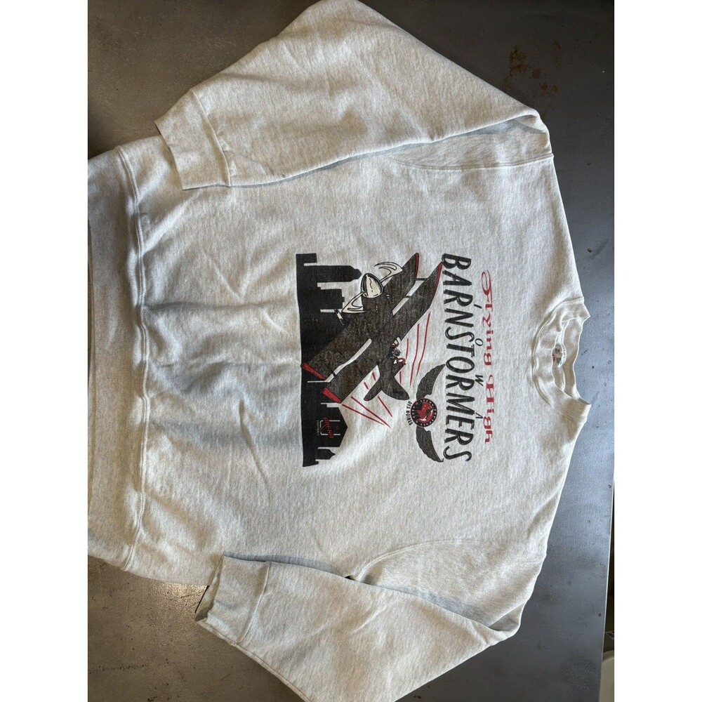Vtg Iowa Barnstormers Crewneck Sweatshirt Mens XL 90s Fruit of the loom